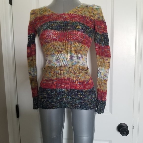 Long Sleeve Knit Sweater Tunic - Picture 5 of 8
